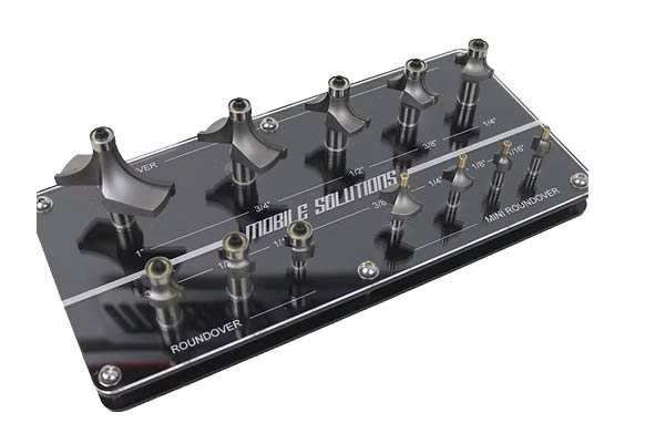  RB-BIT-TRAY5 / COMPLETE ROUNDOVER BIT TRAY - 12 BITS